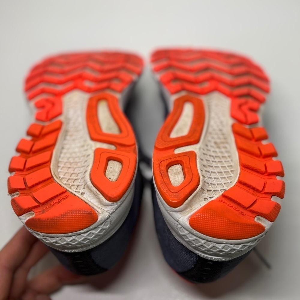 Saucony Jazz 20 Running Shoes Men’s Size 8 Gray Orange Athletic Trainer Sneakers - Picture 10 of 12